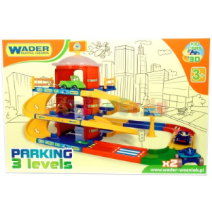 Wader : Kid Cars 3D háromszintes parkolóház