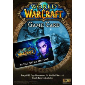 Blizzard World Of Warcraft game card