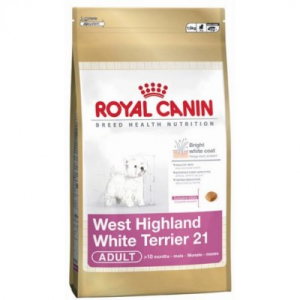  Royal Canin West Highlander White Terrier Adult - West Highlander White Terrier felnőtt kutya száraz táp 3 kg