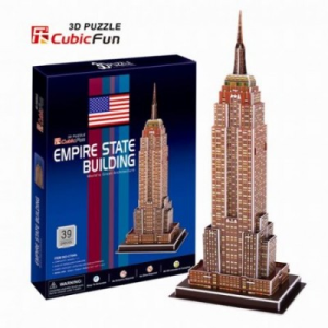 Shantou Empire State Building 38 db-os világító 3D puzzle