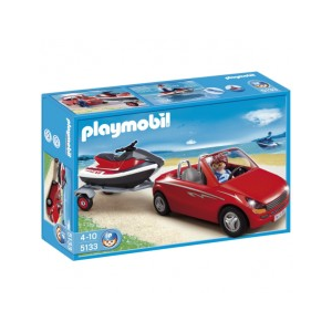 Playmobil Nyitott sportautó jetskivel - 5133