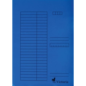 VICTORIA Papír gyorsfűző, kék