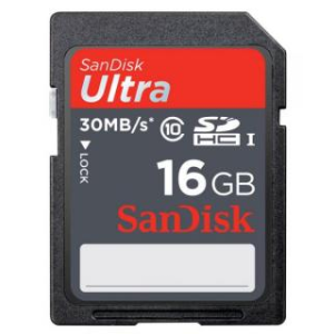 Sandisk SDHC 16GB Ultra UHS-I