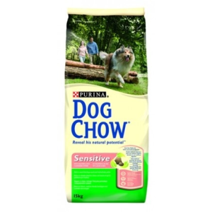 Dog Chow Sensitive lazaccal ĂŠs rizzsel