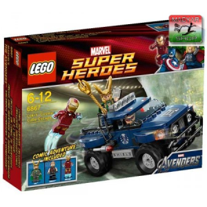 LEGO Szuperhősök - Loki szökése - 6867