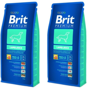 Brit Premium Lamb & Rice 2*15 kg