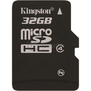 Kingston SD micro memória kártya 32GB (SDHC Class 4) (SDC4/32GBSP)