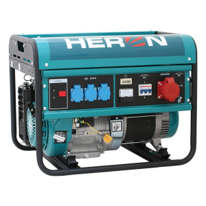 Heron Benzinmotoros áramfejlesztő, max 6000 VA, háromfázisú (EGM-60 AVR-3)