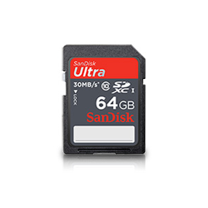 Sandisk SDXC 64GB Ultra UHS-I Class 10