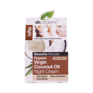 Dr.Organic Éjszakai krém szűz kókuszolajjal 50ml
