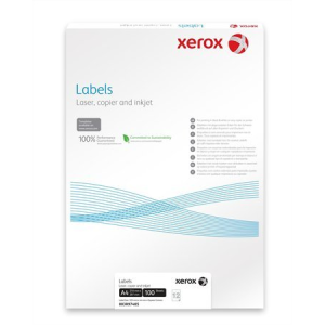 Xerox Etikett, univerzális, 105x37 mm, XEROX, 1600 etikett/csomag