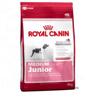 Royal Canin Royal Canin Medium Puppy - közepes testű kölyök kutya száraz táp 4 kg