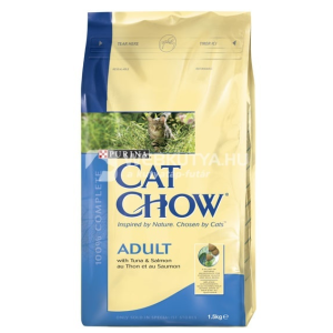 Cat Chow Cat Chow Adult Tonhallal és Lazaccal 1,5 kg