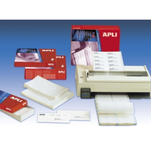 APLI Etikett, mátrixnyomtatókhoz, 2 pályás, 101,6x48,7 mm, APLI, 6000 etikett/csomag