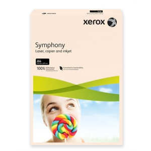 Xerox Symphony színes másolópapír, A4, 80 g, lazac (pasztell) 500 lap/csomag