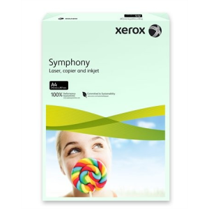 Xerox Symphony színes másolópapír, A4, 160 g, világoszöld (pasztell) 500 lap/csomag