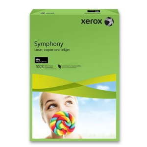 Xerox Symphony színes másolópapír, A4, 160 g, sötétzöld (intenzív) 500 lap/csomag