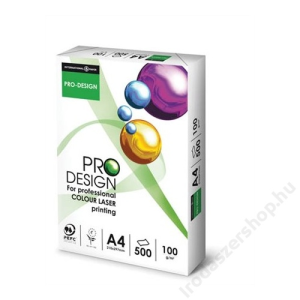 PRO-DESIGN Másolópapír, digitális, A4, 100 g, PRO-DESIGN (LIPPD4100)
