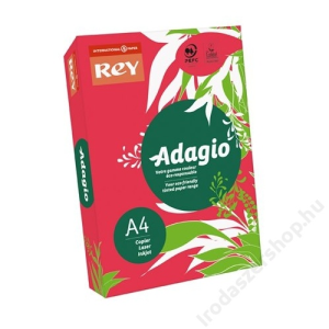 REY Másolópapír, színes, A4, 80 g, REY Adagio, intenzív piros (LIPAD48IP)