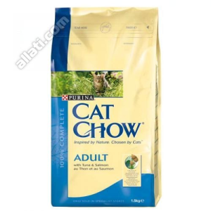 Purina Cat Chow Adult tonhallal és lazaccal 15kg