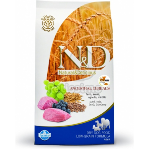 N&D N&D Ancestral Grain Dog Adult Mini Lamb & Blueberry 0,8 kg