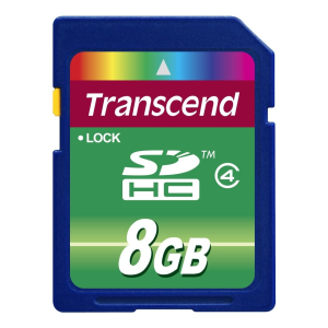 Transcend SDHC 8GB Class 4