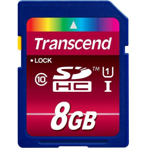 Transcend SDHC 8GB UHS-I Class 10