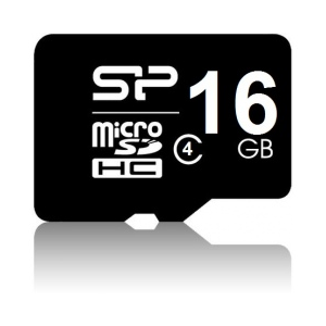 Silicon Power microSDHC 16GB Class 4