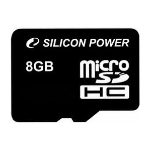 Silicon Power microSDHC 8GB Class 6