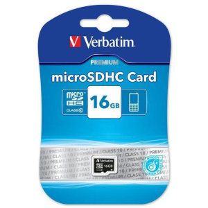 Verbatim microSDHC 16GB Class 10