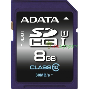 A-Data SDHC 8GB UHS-I Class 10