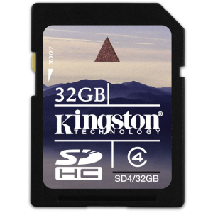 Kingston SDHC 32GB Class 4