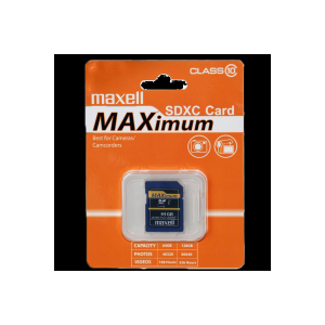 Maxell MicroSDXC 64GB kártya CL10