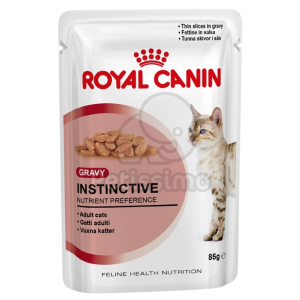 Royal Canin Royal Canin Instinctive Gravy - felnőtt macska szószos nedves táp 12 x 85 g