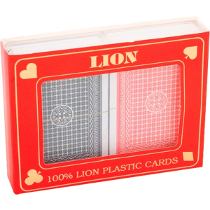Lion Póker kártya duó box