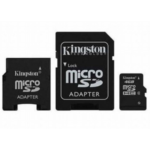 Kingston microSDHC 4GB Class 4