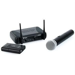 Skytec STWM712C VHF-Funkmikrofon-Set 2 Kanäle Headset