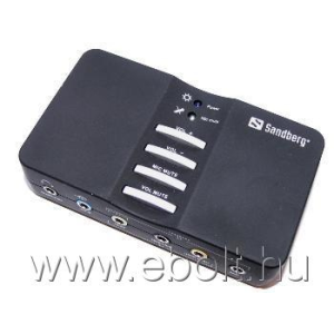 SANDBERG USB Sound Box 7.1 külsõ hangkártya