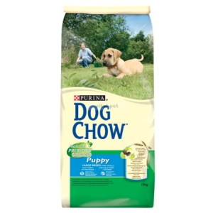  Dog Chow Puppy Large Breed Pulykával 15kg