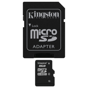  Kingston 8GB Micro SDHC Class 4 SD memóriakártya