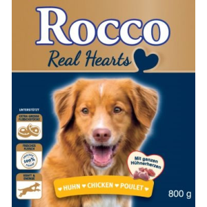 Rocco Akciós csomag: Rocco Real Hearts 24 x 800 g - Marha