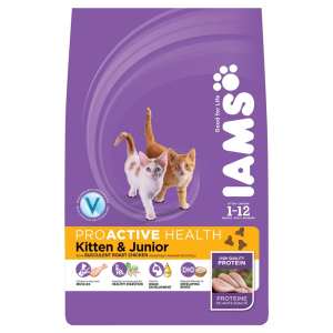 IAMS Cat Kitten &amp; Junior Chicken (300g)