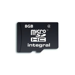Integral MICRO SDHC 8GB CLASS4 - WITHOUT SD ADAPTER