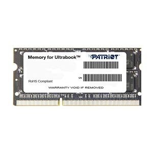 Patriot DDR3 Ultrabook SODIMM Patriot 4GB 1600MHz CL11 1.35V