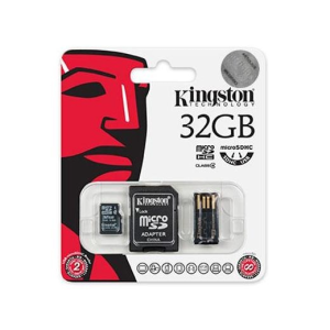 Kingston Card MICRO SD Kingston 32GB 1 Adapter G2 USB reader CL4