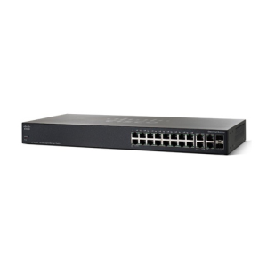 Cisco NET CISCO SRW2016-K9 SG300-20 1000Mbps Managed Rackmount Gigabit SWITCH 20 port