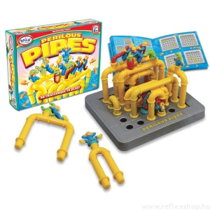 Popular Playthings Perilous Pipes logikai játék