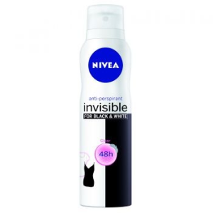 Nivea Invisible for Black & White Clear Deo Spray 150 ml