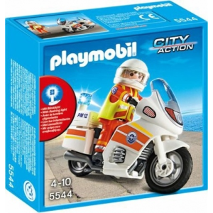Playmobil Mentős motoron - 5544
