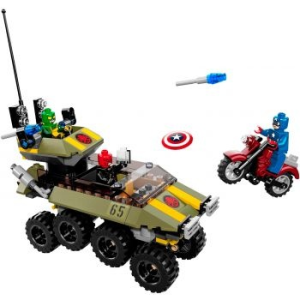 LEGO Super Heroes Amerika Kapitány Hydra ellen 76017